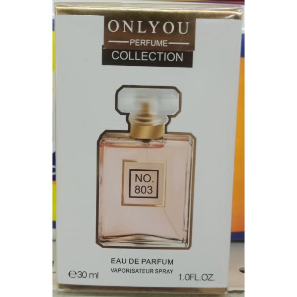 only you perfume collection no 803